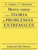 curso de la teoría de los extremales