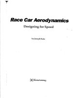 race car aerodynamics - designing for speed