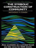 the symbolic construction of community [electronic resource]