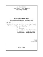 Nghiên cứu công nghệ chế tạo gang hợp kim hệ Cr-Al chịu nhiệt độ và cơ tính cao