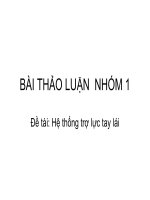 hệ thống trợ lực tay lái