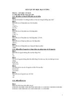 Bài tập tin đại cương