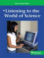 Math Concept Reader MCR g6 listening to the world of science