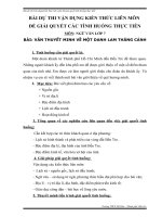 kiến thức liên môn văn thuyết minh về một danh lam thắng cảnh