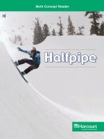Math Concept Reader MCR g5 halfpipe