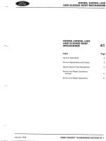 Ford transit 1978 1986 doors, hoods, lids and sliding roof mechanism   hướng dẫn sửa chữa cửa, ca bô, sun roof trên ford transit  đời 1978 1986