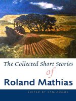 the collected short stories of roland mathias[electronic resource]