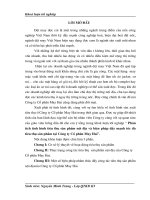 phân tích tình hình tiêu thụ sản phẩm nội địa và biện pháp đẩy mạnh tốc độ tiêu thụ sản phẩm tại công ty cổ phần may hai