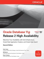 oracle database 11g release 2 high availability elektronisk ressurs maximize your availability with grid infrastructure, oracle real application clusters, and oracle data guard