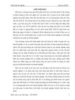 phân tích các tỷ số tài chính chủ yếu và biện pháp cải thiện tình hình tài chính tại công ty cổ phần vật tư nông nghiệp i hải phòng