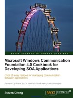 microsoft  windows  communication  foundation  4 0  cookbook  for  developing  soa  applications