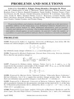 THE AMERICAN MATHEMATICAL MONTHLY 4-2008
