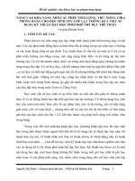 Nâng cao khả năng nhớ phép tính cộng trừ nhân chia trong bảng cho học sinh yếu lớp 123