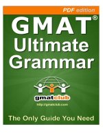 gmat club grammar book
