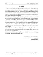 Đồ án cung cấp điện - Đinh Trọng Thủy