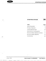 Ford transit 1978 1986 starting system   hệ thống khởi động xe ford transit đời 1978 1986