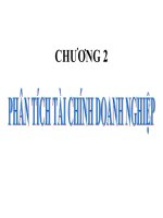 Chương 2 phân tích tài chính