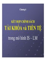Bài giảng Kinh tế vĩ mô: Chương 6 - TS. Phan Nữ Thanh Thủy
