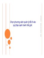 bài giảng kinh doanh quốc tế chương 6 - ths. trương mỹ diễm