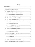 Đề tài tìm hiểu, nghiên cứu hoạt động, ứng dụng và phát triển thương mại điện tử của công ty cổ phần thế giới di động