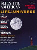 scientific american   -  1994 10  -  special issue  -  life in the universe