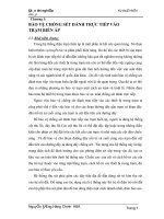 bảo vệ chống sét đánh trực tiếp vào TBA