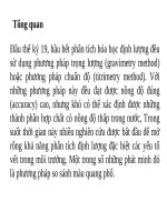 Phổ tử ngoại và khả kiến (UV-VIS)