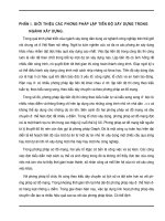 các phương pháp lập tiến độ trong xây dưng