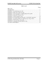 đề tài thiết kế quy trình công nghệ gia công giá chỉnh