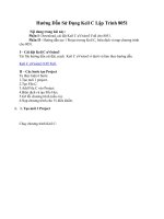 Hướng dẫn sử dụng keil c lập trình 8051