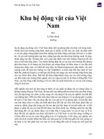 khu hệ động vật của việt nam - eleanor j. sterling