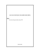 đề tài tìm hiểu hệ thống tính điểm trường phổ thông trung học tại việt nam