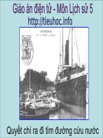 bài 6  quyết chí ra đi tìm đường cứu nước