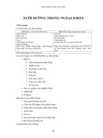 dinh dưỡng ngoại khoa