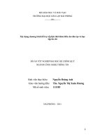 Đồ án xây dựng chương trình xếp thời khóa biểu bằng thuật toán di truyền Phần 1