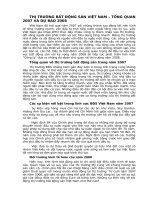 THỊ TRƯỜNG BĐS VN -TỔNG QUAN & DỰ BÁO2008