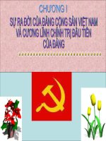 SỰ RA ĐỜI CỦA CƯƠNG LĨNH CHÍNH TRỊ