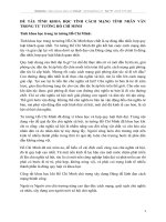 tính khoa học tính cách mạng tính nhân văn trong tư tưởng hồ chí minh