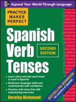 practice makes perfect spanish verb tenses