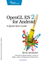 opengl es 2 for android