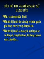 Slide môn kinh tế đô thị   đất đô thị và kiểm soát sử dụng đất