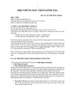 hội chứng đau thần kinh tọa