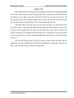 ĐỀ TÀI:  KẾ TOÁN BÁN MẶT HÀNG QUẦN ÁO TẠI  CÔNG TY TNHH VÂN TRANG