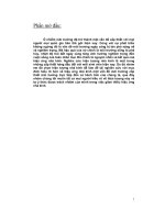 tiểu luận bài sự ảnh hưởng của giao thông tới môi trường