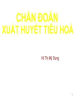 xuất huyết tiêu hóa