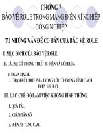 bảo vệ rơ le trong mạng điện xí nghiệp công nghiệp