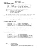 tài liệu tiếng anh ngữ pháp dạy tiếng anh trong trường thcs