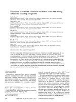mechanism of vertical ge nanowire nucleation on si (111) during subeutectic annealing and growth