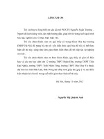 XÂY DỰNG VÀ SỬ DỤNG HỆ THỐNG TƯ LIỆU VỀ MÔI TRƯỜNG DÙNG TRONG DẠY HỌC HÓA HỌC HỮU CƠ LỚP 12 Ở TRƯỜNG TRUNG HỌC PHỔ THÔNG