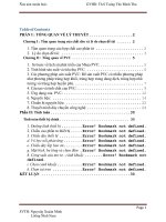 ĐỒ ÁN NHỰA PVC